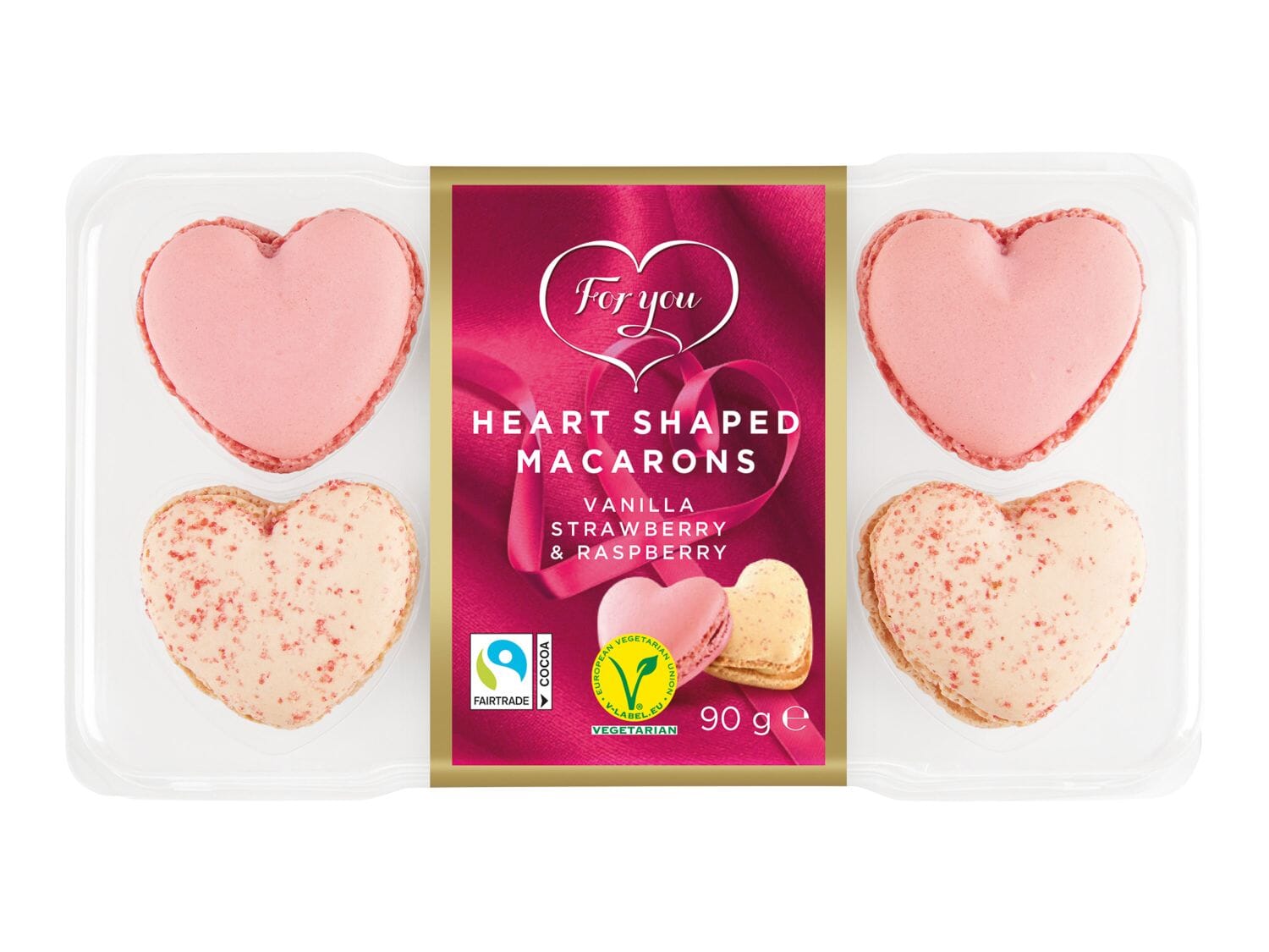 Heart Shaped Macaroons