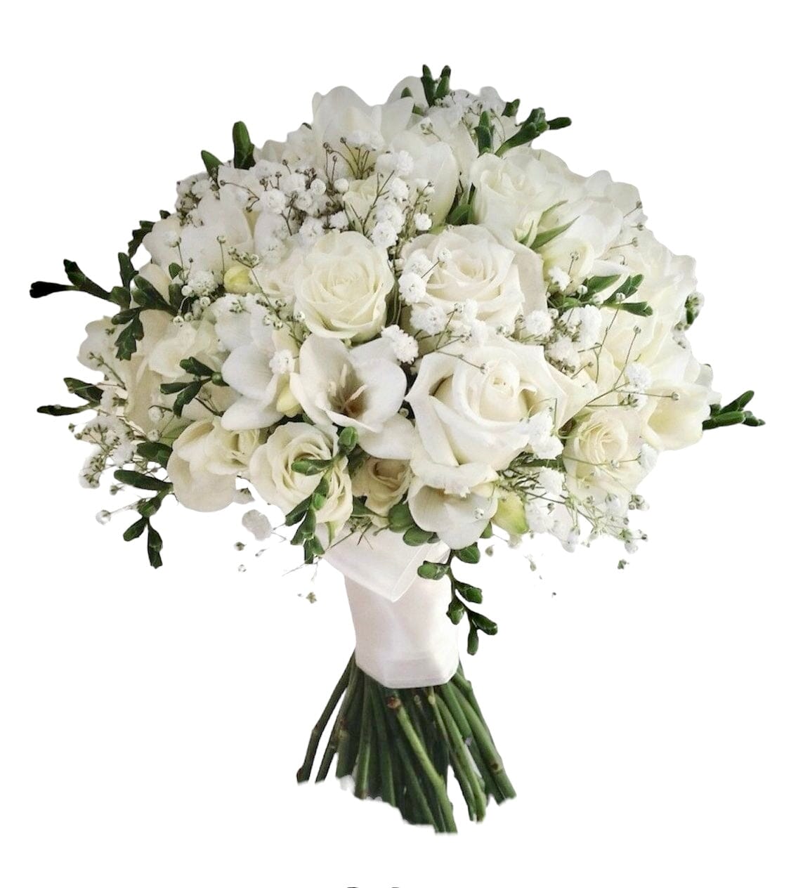 White Classic Wedding Bouquet