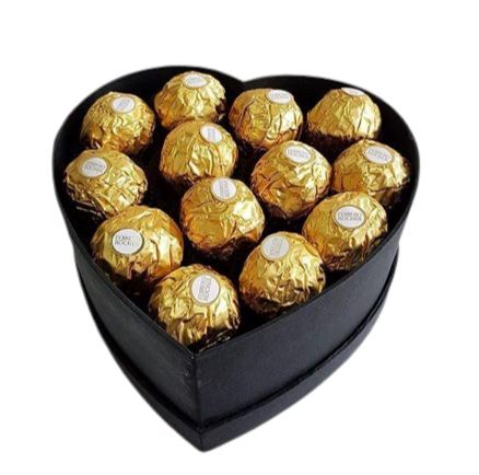 Chocolates Heart Box