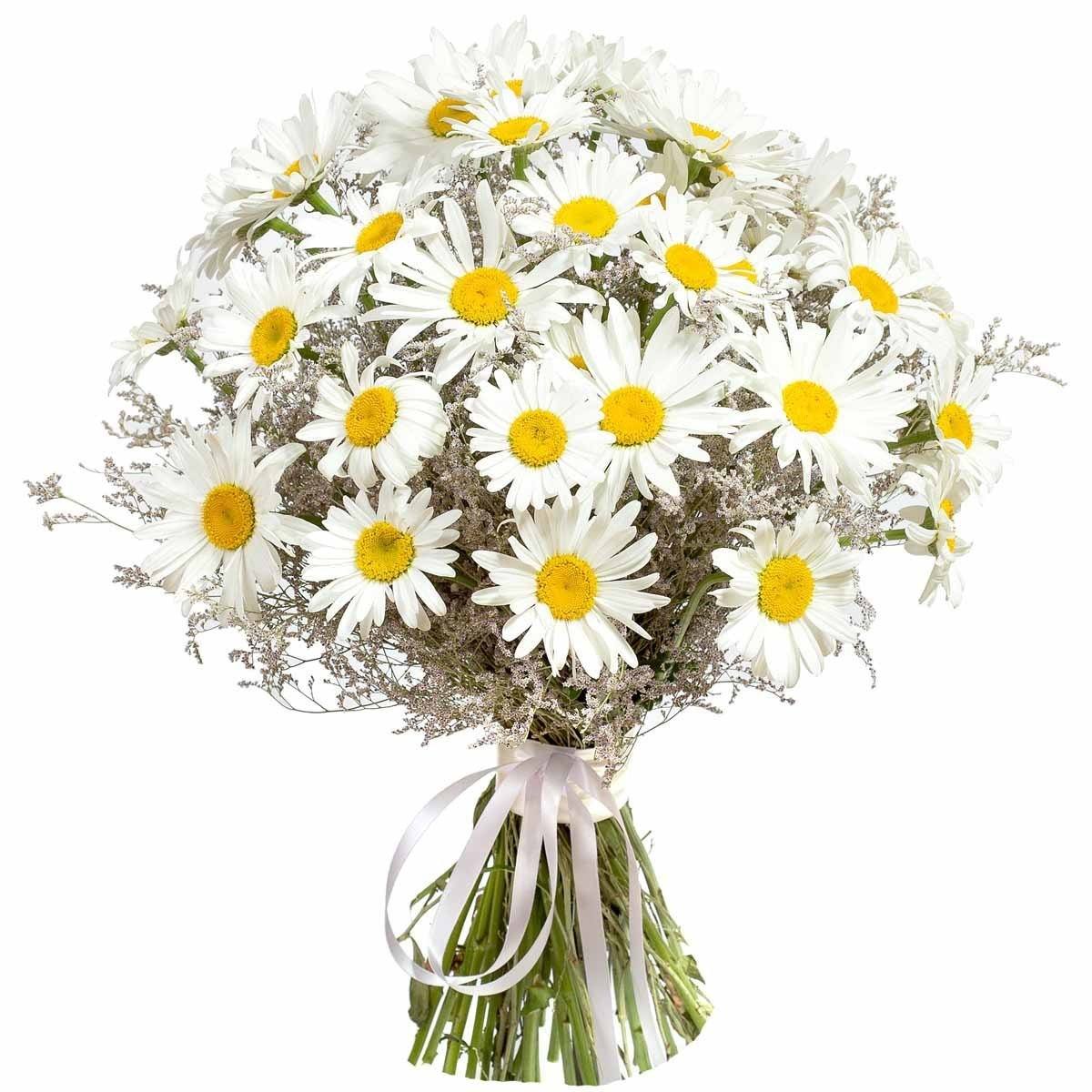 Daisy and Limonium Bouquet