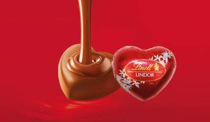 Luxury Lindt Heart Box with Milk Lindor Hearts