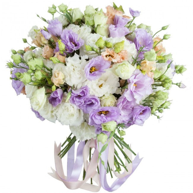 Pastel Lisianthus Bouquet