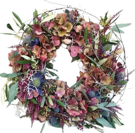 Touch of Wild Lovely Door Wreath