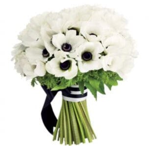 White Anemone Bouquet